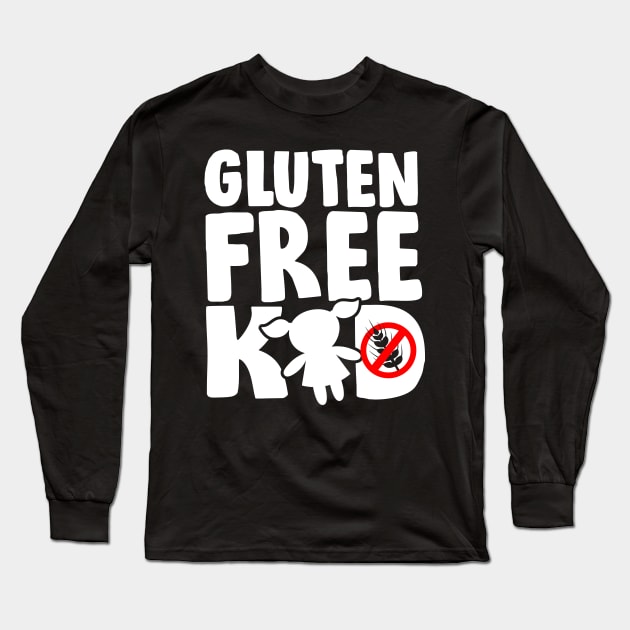 Gluten Free Kid Long Sleeve T-Shirt by thingsandthings